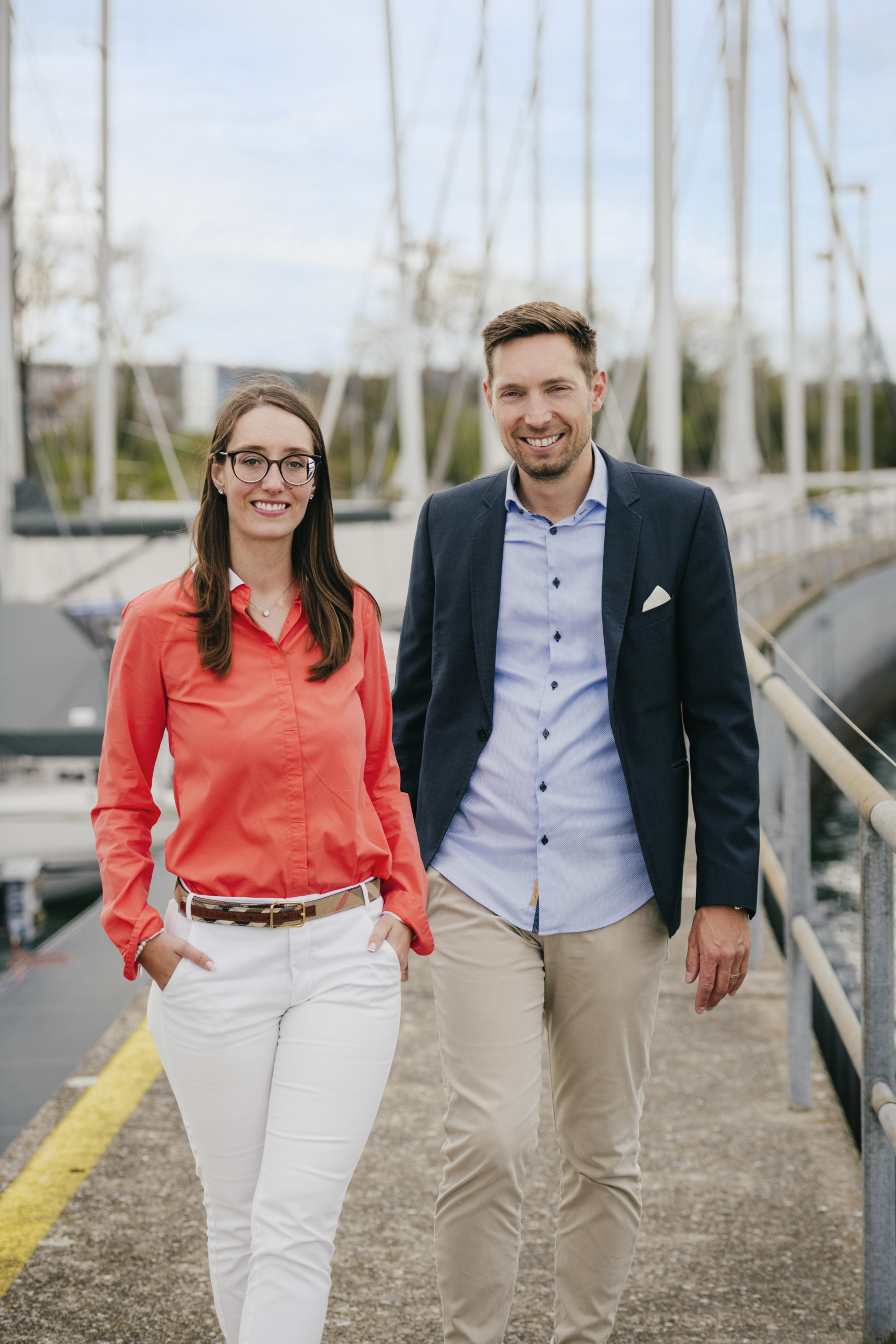 Ladina Lindhorst-Herensperger und Sven Lindhorst in Bottighofen