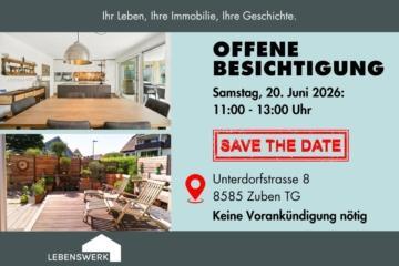 Offene Besichtigung | 20.06.2026 – Mehr als nur vier Wände. Hier beginnt Ruhe. Zuben TG, 8585 Zuben, Erdgeschosswohnung