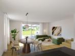 Lichtdurchflutetes Wohnzimmer - NEUBAU: DEFH A mit Keller, Carport und Garten