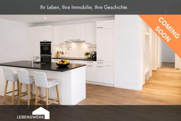 Gartenwohnung mit überdachgter Loggia