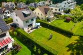 Gartenbereich nach Südwesten ausgerichtet für sonnige Sommerabende - Familienidyll am Waldrand von Kreuzlingen