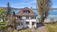 Süd- Ansicht - Wohnen, wo andere Urlaub machen – Haus mit Seezugang, Steckborn TG