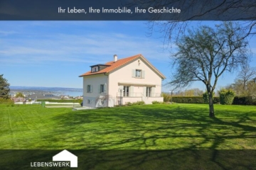 Wohnen am Sonnenhang – Stilvolles Haus mit Parkgrundstück und Bodenseeblick, 8280 Kreuzlingen, Einfamilienhaus