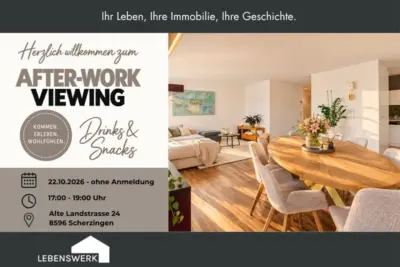 Seltene 5.5-Zimmer-Wohnung mit Seesicht und zwei Balkonen, Scherzingen TG, 8596 Scherzingen, Etagenwohnung