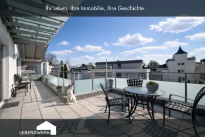 Exklusive 4.5-Zimmer-Attikawohnung mit grosser Terrasse nahe Bodensee, Konstanz (DE), 78464 Konstanz (Deutschland), Attikawohnung