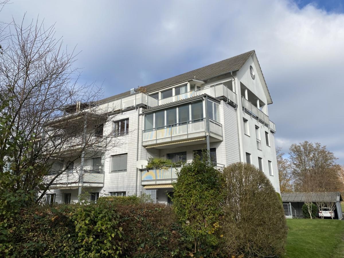 Aussenansicht vom Haus - Wohnung im 2. OG mit verglastem Wintergarten