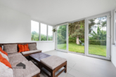 Wintergarten zum Garten - Richtung Ost/Süd - Gemütliche 4.5-Zimmer-Gartenwohnung – Bottighofen TG
