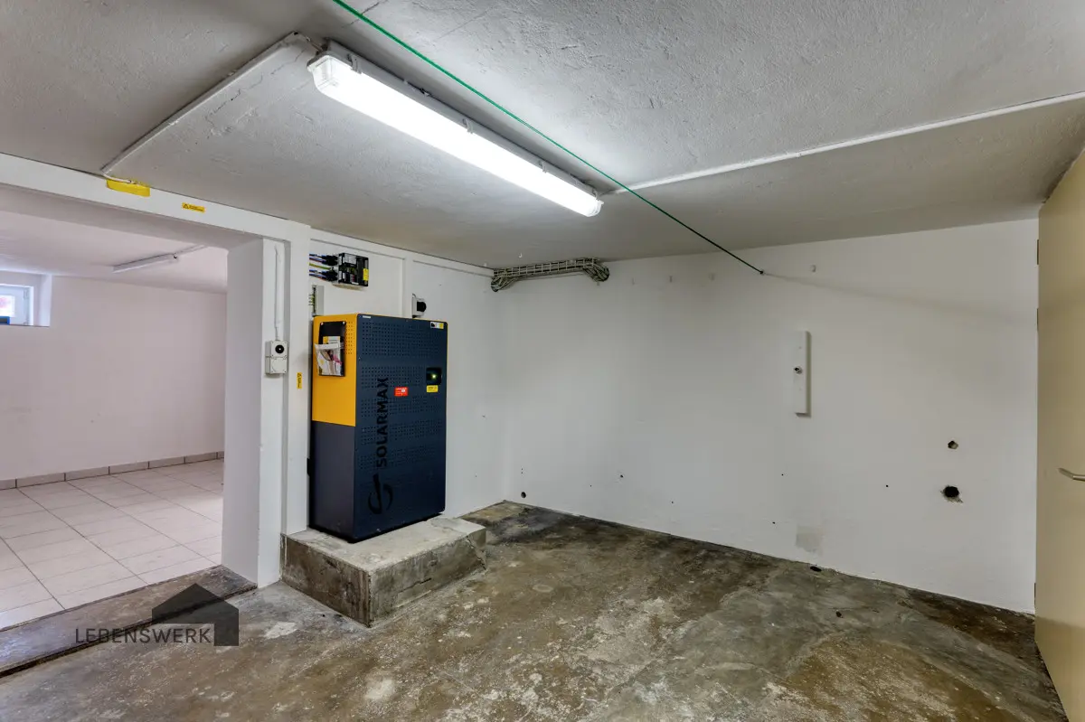 Weitere Lagermöglichkeit im Technikraum