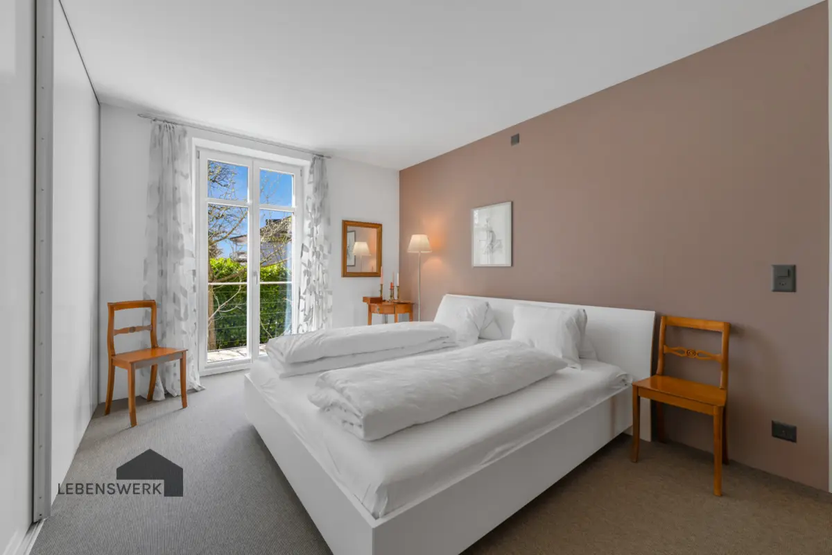 Gemütliches Hauptschlafzimmer