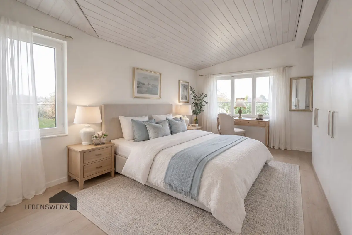 Grosszüges Schlafzimmer mit Bad En Suit