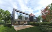 Gartenansicht - RESERVIERT – NEUBAU EFH A mit Keller und Doppelcarport – Scherzingen TG