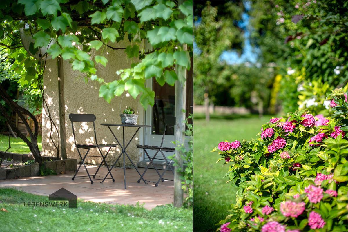 Blühende Lebensfreude und lauschige Plätzchen im eigenen Garten