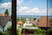 Wunderschöner Blick aus dem Fenster