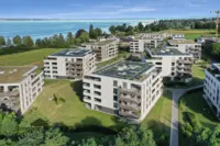 Südwest- Ansicht Rivage Überbauung