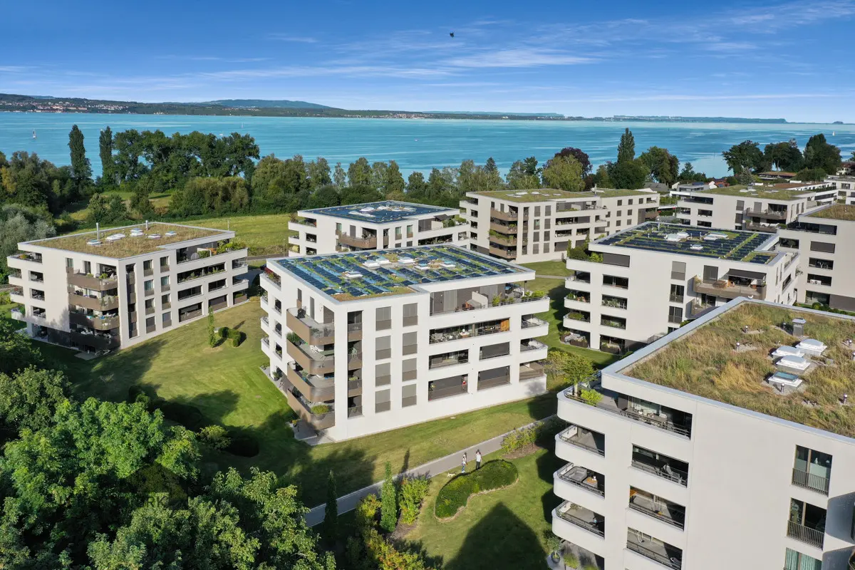 Süd- Ansicht im beliebten Rivage