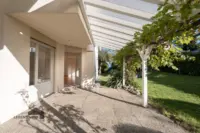 Ihr grünes Wohnzimmer - Schattenplatz unter den Weintrauben