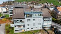 Aussenansicht vom Mehrfamilienhaus