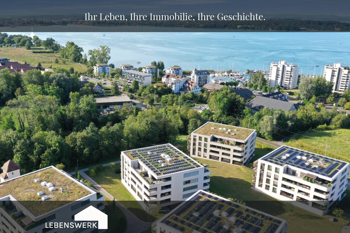 Attikatraum in der beliebten RIVAGE-Überbauung in Bottighofen TG
