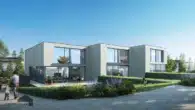 Objektansicht Süd - NEUBAUPROJEKT: Grosses 6.5-Zi. Reihenmittelhaus Nr. C – Altnau TG