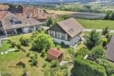 Objektansicht West - Helles Einfamilienhaus mit Alpenpanorama – Bezirk Frauenfeld
