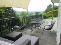 Südterrasse mit Sonnensegel