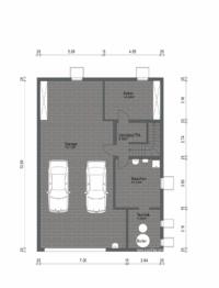 Grundriss Untergeschoss