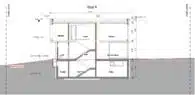 Querschnitt - NEUBAU EFH B mit Keller, Garage & Carport – Scherzingen TG