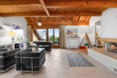 Gemütliches Wohnzimmer - Maisonettewohnung mit eigenem Eingang in Bestlage von Bottighofen