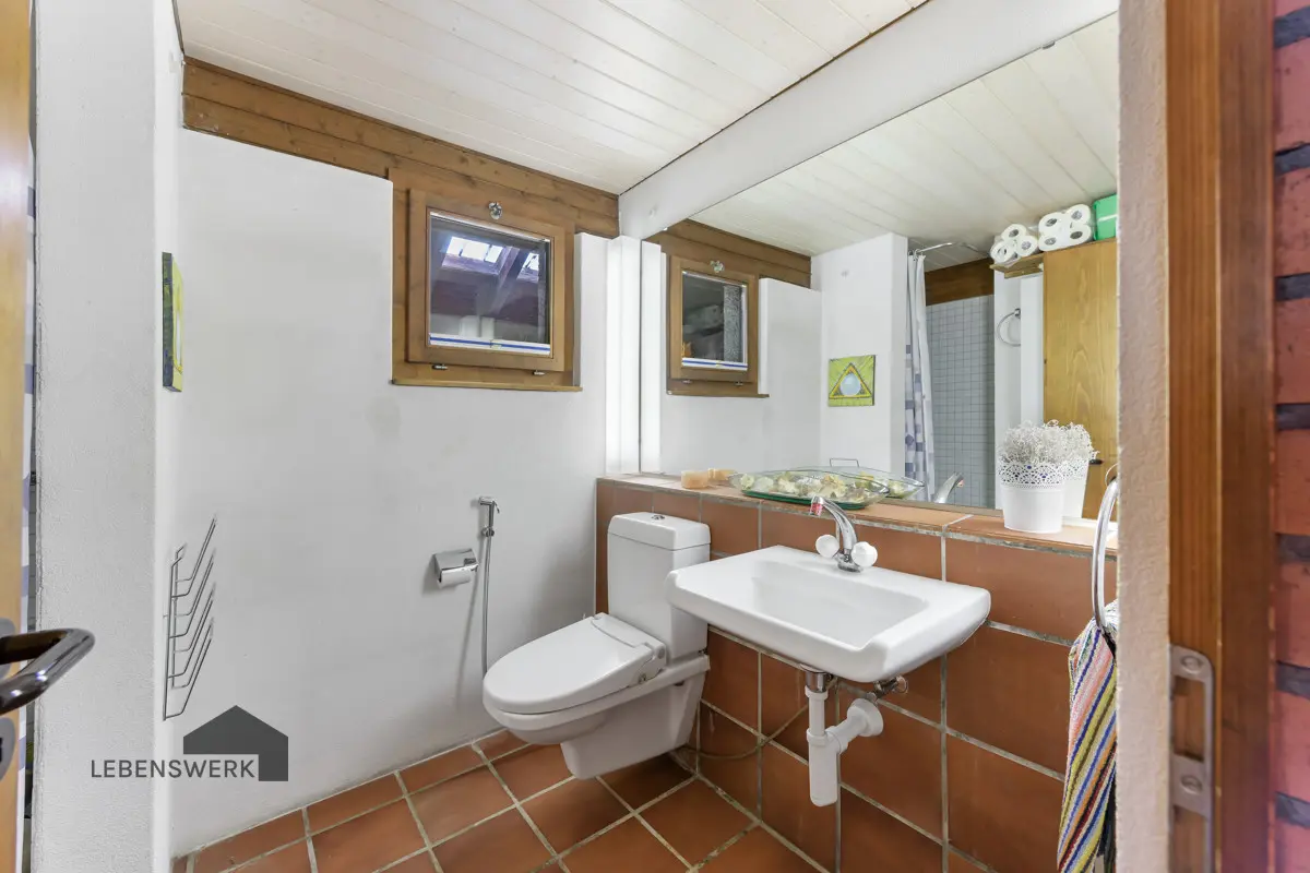 Gästetoilette im Erdgeschoss