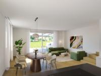 Lichtdurchflutetes Wohnzimmer