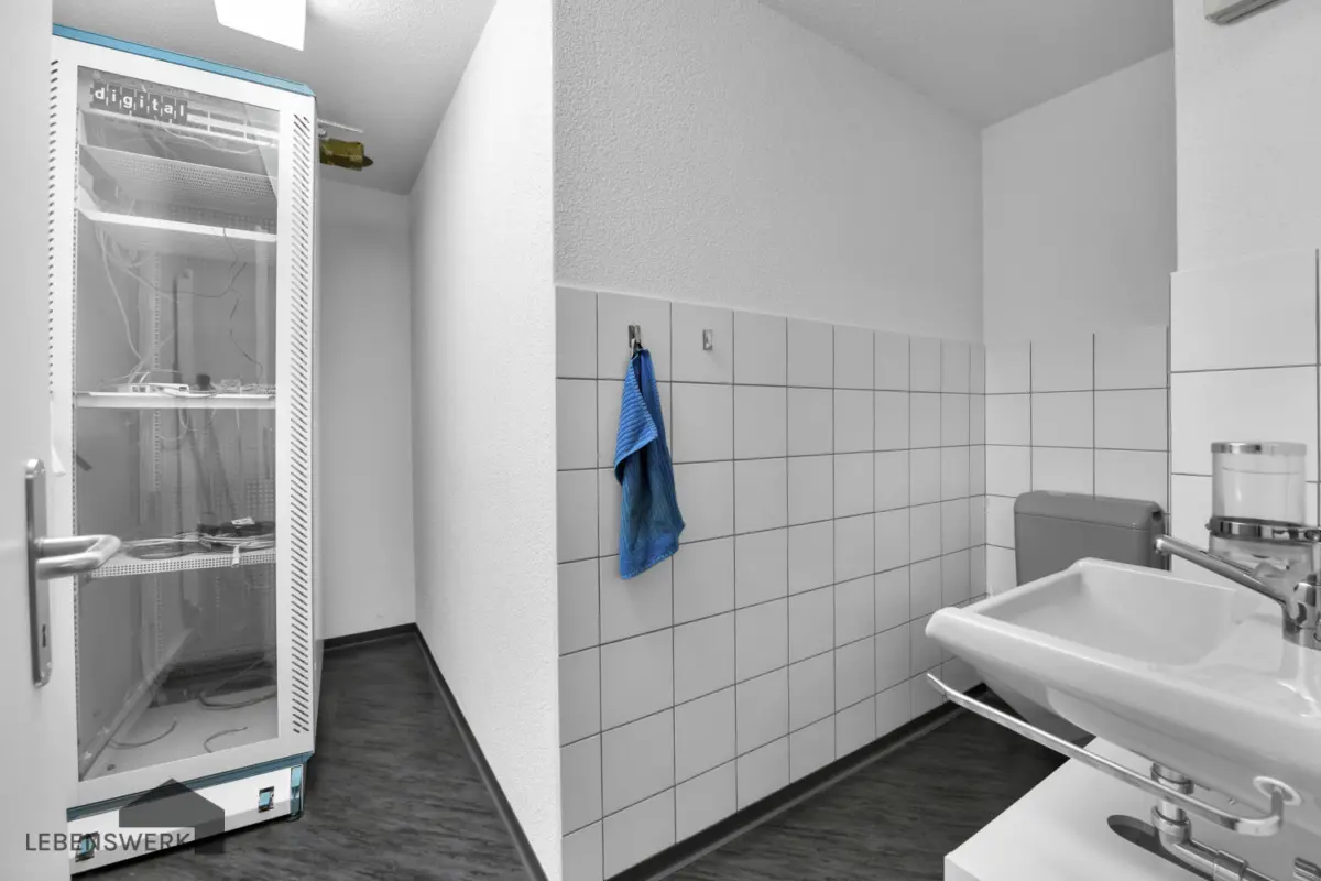 WC mit IT-Versorgung