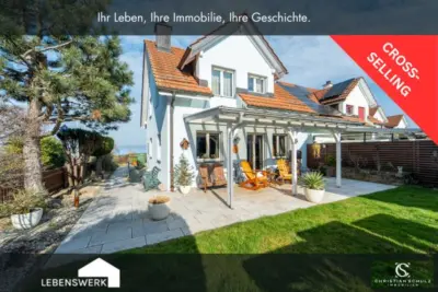 CROSS-SELLING: Traumhaftes Doppeleinfamilienhaus in Altnau TG, 8595 Altnau, Einfamilienhaus