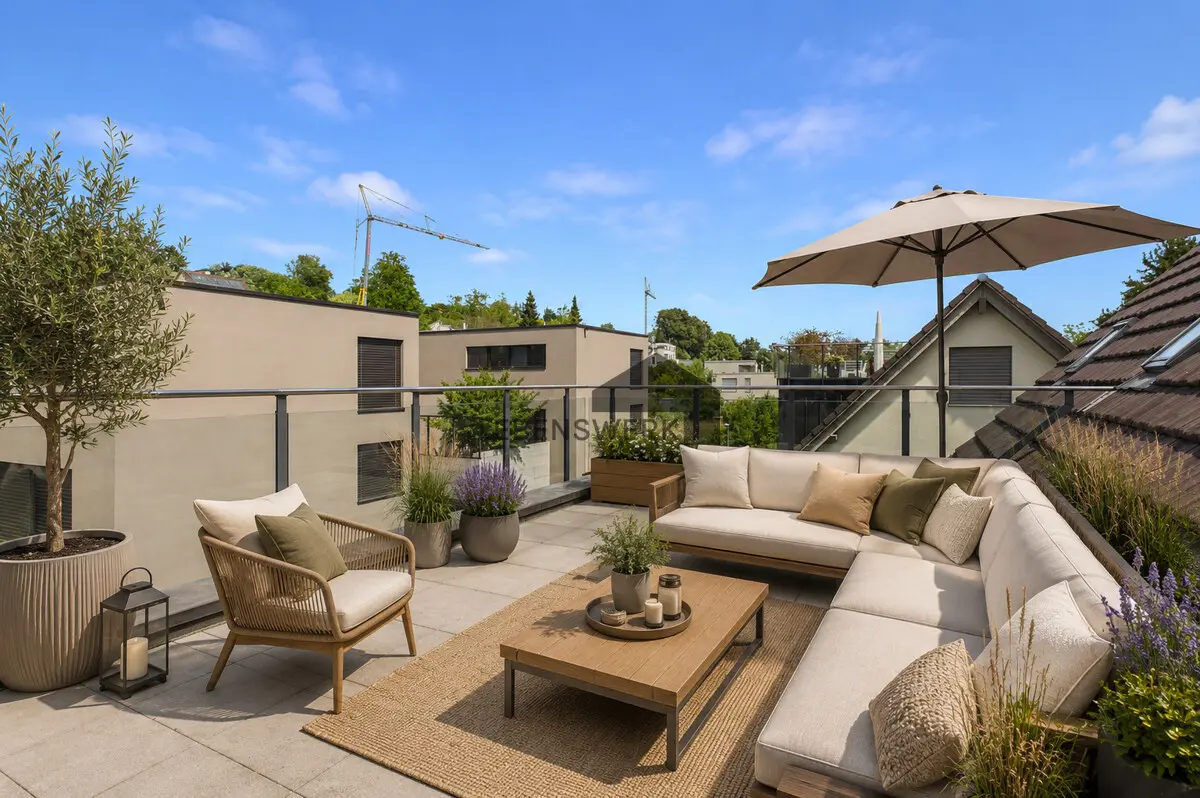 Maisonette Wohnung Terrasse