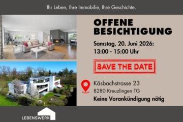 Offene Besichtigung | 20.06.2026 – Licht. Raum. Lebensqualität., Kreuzlingen TG, 8280 Kreuzlingen, Etagenwohnung