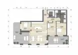 Grundriss Attika - Nettowohnfläche - Rivage: Exklusive 4.5 Zimmer-Attikawohnung – Bottighofen TG