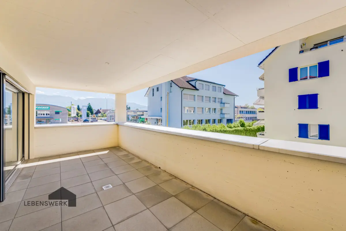 Gedeckter Balkon