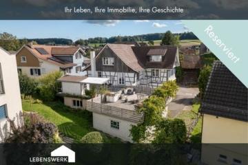 Historie trifft Modernität: Riegelhaus mit Seesicht, Scherzingen TG, 8596 Scherzingen, Einfamilienhaus