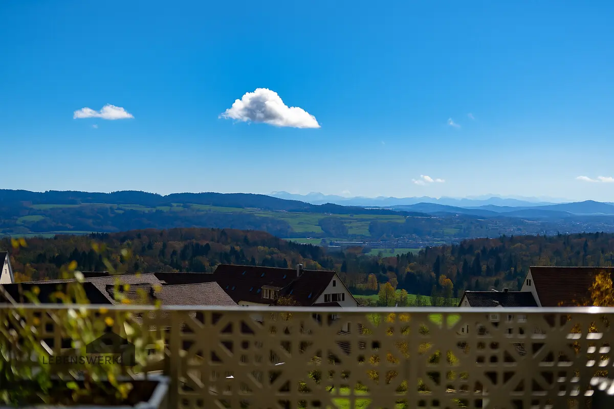 Atemberaubendes Alpenpanorama