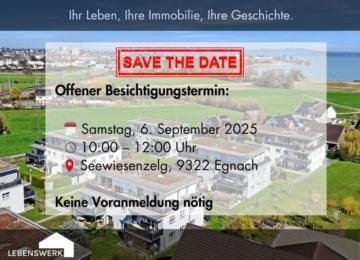 Zeitlose und moderne Attikawohnung in Seenähe – Egnach TG, 9322 Egnach, Attikawohnung