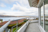 Balkon und Untersee - Seesichtwohnung mit Panoramablick auf den Untersee – Steckborn TG