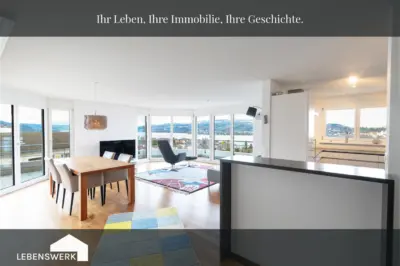 Seesichtwohnung mit Panoramablick auf den Untersee – Steckborn TG, 8266 Steckborn, Terrassenwohnung
