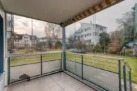 Wintergarten nicht beheizt mit Blick ins Grüne