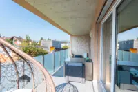 Überdeckter Balkon im OG
