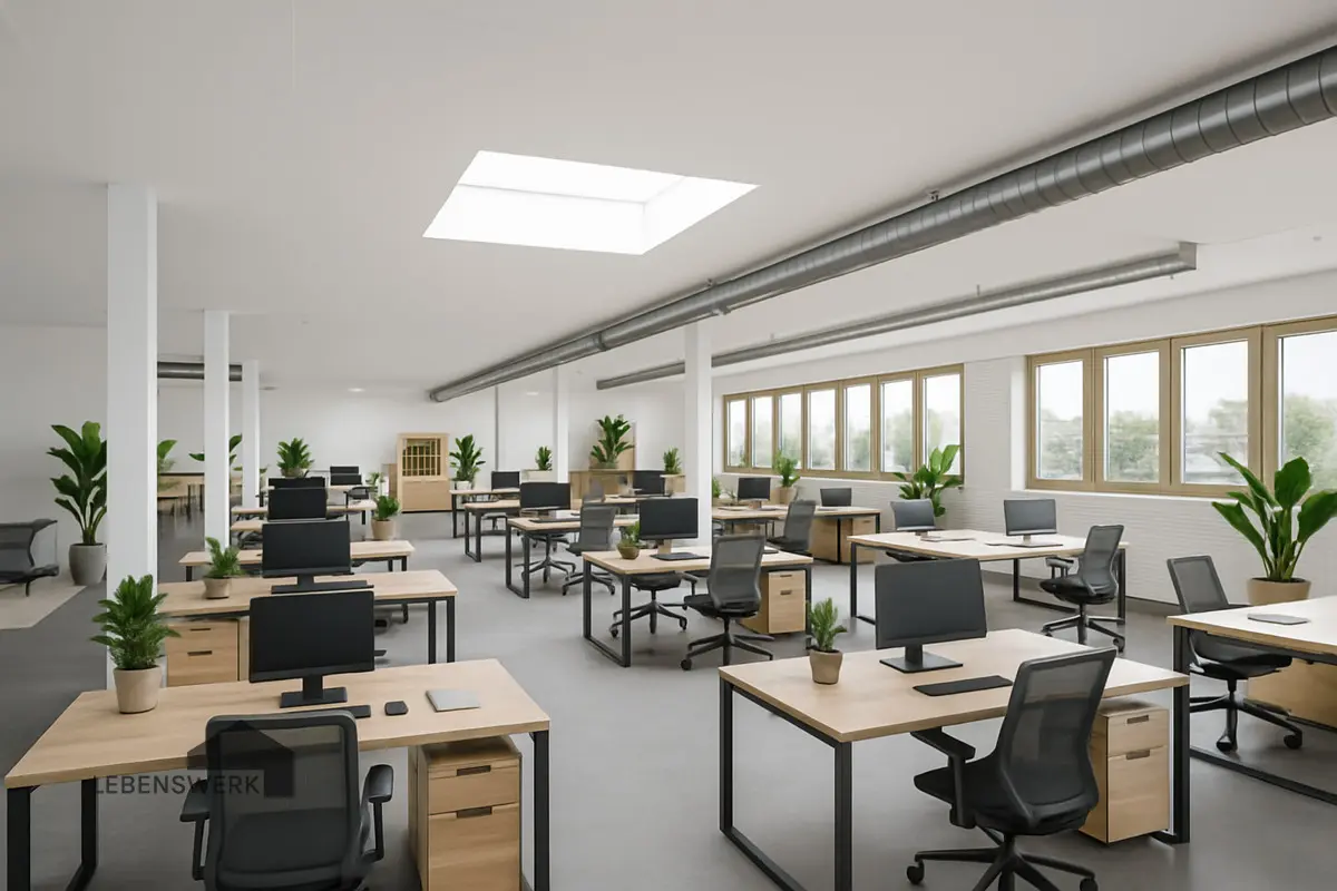 Visualisierung, so könnte Ihr neuer Arbeitsplatz aussehen